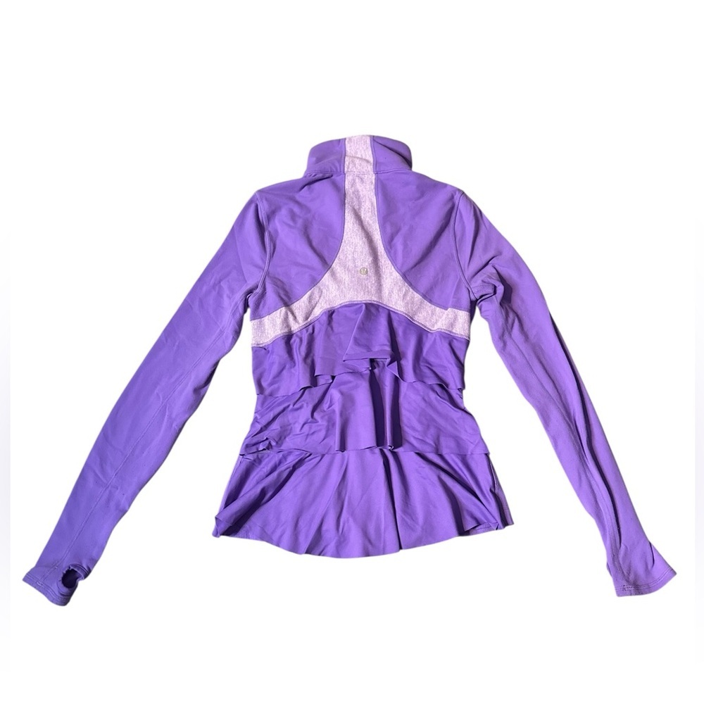 Lululemon, Ruffles Define Purple Jacket, Size 6 - Picture 5 of 8